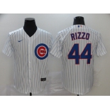 Nike Men's Chicago Cubs #44 Anthony Rizzo Replica White Home Cool Base Baseball Jersey