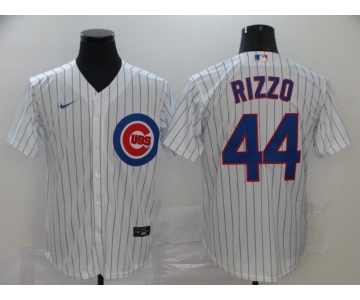 Nike Men's Chicago Cubs #44 Anthony Rizzo Replica White Home Cool Base Baseball Jersey