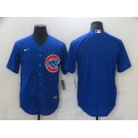 Nike Men's Chicago Cubs Blank Blue Authentic Cool Base Baseball Jersey