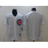 Nike Men's Chicago Cubs Blank White Authentic Cool Base Baseball Jersey