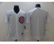 Nike Men's Chicago Cubs Blank White Authentic Cool Base Baseball Jersey