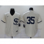 Men's Chicago White Sox #35 Frank Thomas Cream 2021 Field of Dreams Jersey