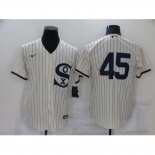 Men's Chicago White Sox #45 Michael Jordan Cream Game 2021 Field of Dreams Jersey