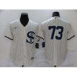 Men's Chicago White Sox #73 Yermin Mercedes Cream Game 2021 Field of Dreams Jersey