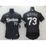 Men's Chicago White Sox #73 Yermin Mercedes Nike Black City Player Jersey