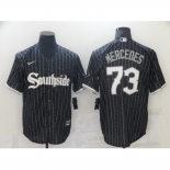 Men's Chicago White Sox #73 Yermin Mercedes Nike Black City Player Mlb Jersey