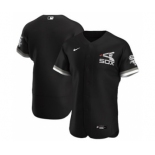 Men's Nike Chicago White Sox 2020 Black Alternate Authentic Team Baseball Jersey