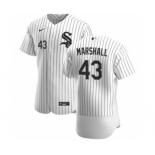 Men's Nike Chicago White Sox #43 Evan Marshall White Home 2020 Authentic Player Baseball Jersey