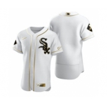 Men's Nike Chicago White Sox Blank White 2020 Authentic Golden Edition Baseball Jersey