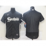 Men's Nike Chicago White Sox Southside Blank Black Authentic Stitched Jersey