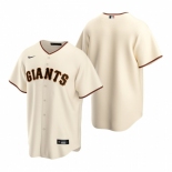 Men's Nike San Francisco Giants Blank Cream Home Stitched Baseball Jersey