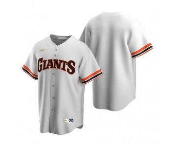 Men's Nike San Francisco Giants Blank White Cooperstown Collection Home Stitched Baseball Jersey