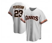 Men's San Francisco Giants #23 Joc Pederson White Cool Base Stitched MLB Jersey