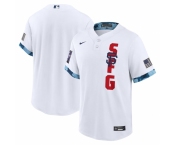 Men's San Francisco Giants Blank Nike White 2021 MLB All-Star Game Replica Jersey