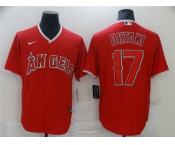 Men's Nike Los Angeles Angels #17 Shohei Ohtani Red Home Stitched Baseball Jersey