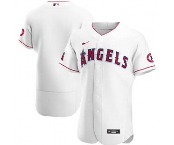 Men's Nike Los Angeles Angels 2020 White Home Authentic Team Baseball Jersey