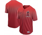 Men's Nike Los Angeles Angels Of Anaheim Bank Red Drift Fashion MLB Jersey