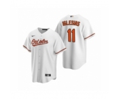 Men's Baltimore Orioles #11 Jose Iglesias Nike White 2020 Replica Home Jersey