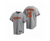 Men's Baltimore Orioles #5 Brooks Robinson Nike Gray Replica Road Jersey