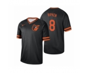 Men's Baltimore Orioles #8 Cal Ripken Jr. Black Cooperstown Collection Legend Jersey