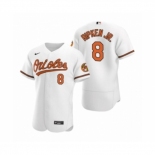 Men's Baltimore Orioles #8 Cal Ripken Jr. Nike White Authentic 2020 Home Jersey