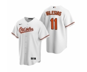 Men's Nike Baltimore Orioles #11 Jose Iglesias White Home Stitched Baseball Jersey