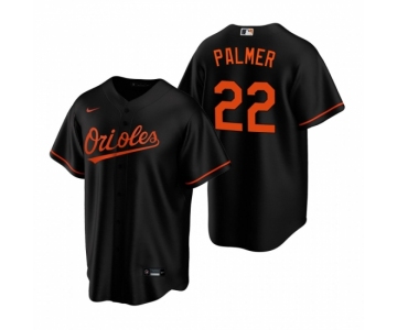 Men's Nike Baltimore Orioles #22 Jim Palmer Black Alternate Stitched Baseball Jersey