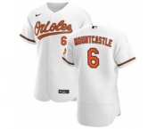 Men's Nike Baltimore Orioles #6 Ryan Mountcastle White Home 2020 Authentic Player Baseball Jersey