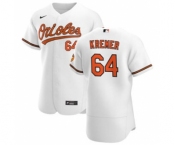 Men's Nike Baltimore Orioles #64 Dean Kremer White Home 2020 Authentic Player Baseball Jersey