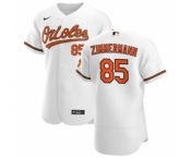 Men's Nike Baltimore Orioles #85 Bruce Zimmermann White Home 2020 Authentic Player Baseball Jersey