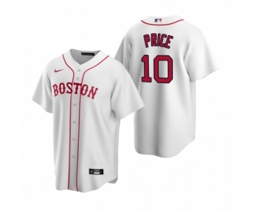 Boston Red Sox #10 David Price Nike White Replica Alternate Jersey