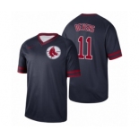 Boston Red Sox #11 Rafael Devers Navy Cooperstown Collection Legend Jersey