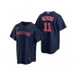 Boston Red Sox #11 Rafael Devers Nike Navy Replica Alternate Jersey