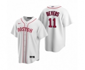 Boston Red Sox #11 Rafael Devers Nike White Replica Alternate Jersey