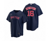 Boston Red Sox #16 Andrew Benintendi Nike Navy Replica Alternate Jersey