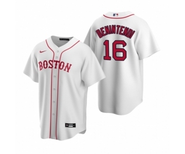 Boston Red Sox #16 Andrew Benintendi Nike White Replica Alternate Jersey