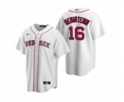 Boston Red Sox #16 Andrew Benintendi Nike White Replica Home Jersey