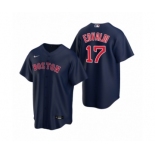 Boston Red Sox #17 Nathan Eovaldi Nike Navy Replica Alternate Jersey