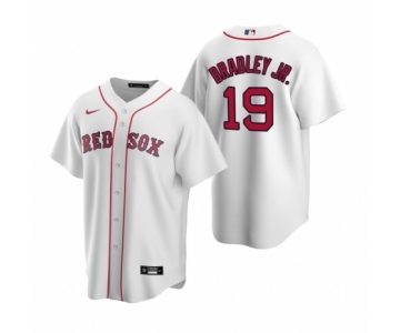 Boston Red Sox #19 Jackie Bradley Jr. Nike White Replica Home Jersey