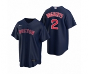 Boston Red Sox #2 Xander Bogaerts Nike Navy Replica Alternate Jersey