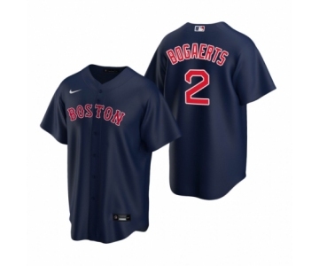 Boston Red Sox #2 Xander Bogaerts Nike Navy Replica Alternate Jersey