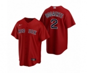 Boston Red Sox #2 Xander Bogaerts Nike Red Replica Alternate Jersey