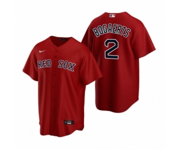 Boston Red Sox #2 Xander Bogaerts Nike Red Replica Alternate Jersey