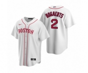 Boston Red Sox #2 Xander Bogaerts Nike White Replica Alternate Jersey