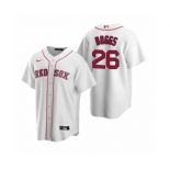 Boston Red Sox #26 Wade Boggs Nike White Replica Home Jersey