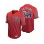 Boston Red Sox #28 J.D. Martinez Red Fade Nike Jersey