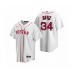 Boston Red Sox #34 David Ortiz Nike White Replica Alternate Jersey