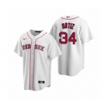 Boston Red Sox #34 David Ortiz Nike White Replica Home Jersey