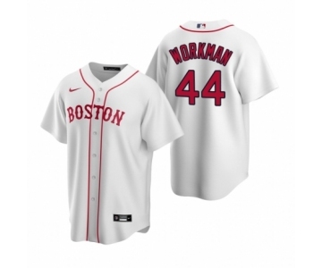 Boston Red Sox #44 Brandon Workman Nike White Replica Alternate Jersey