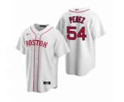 Boston Red Sox #54 Martin Perez Nike White Replica Alternate Jersey